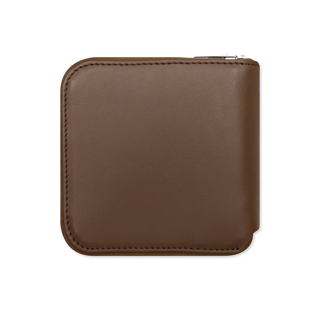 Zipped Wallet - Camel Brown - Image 2