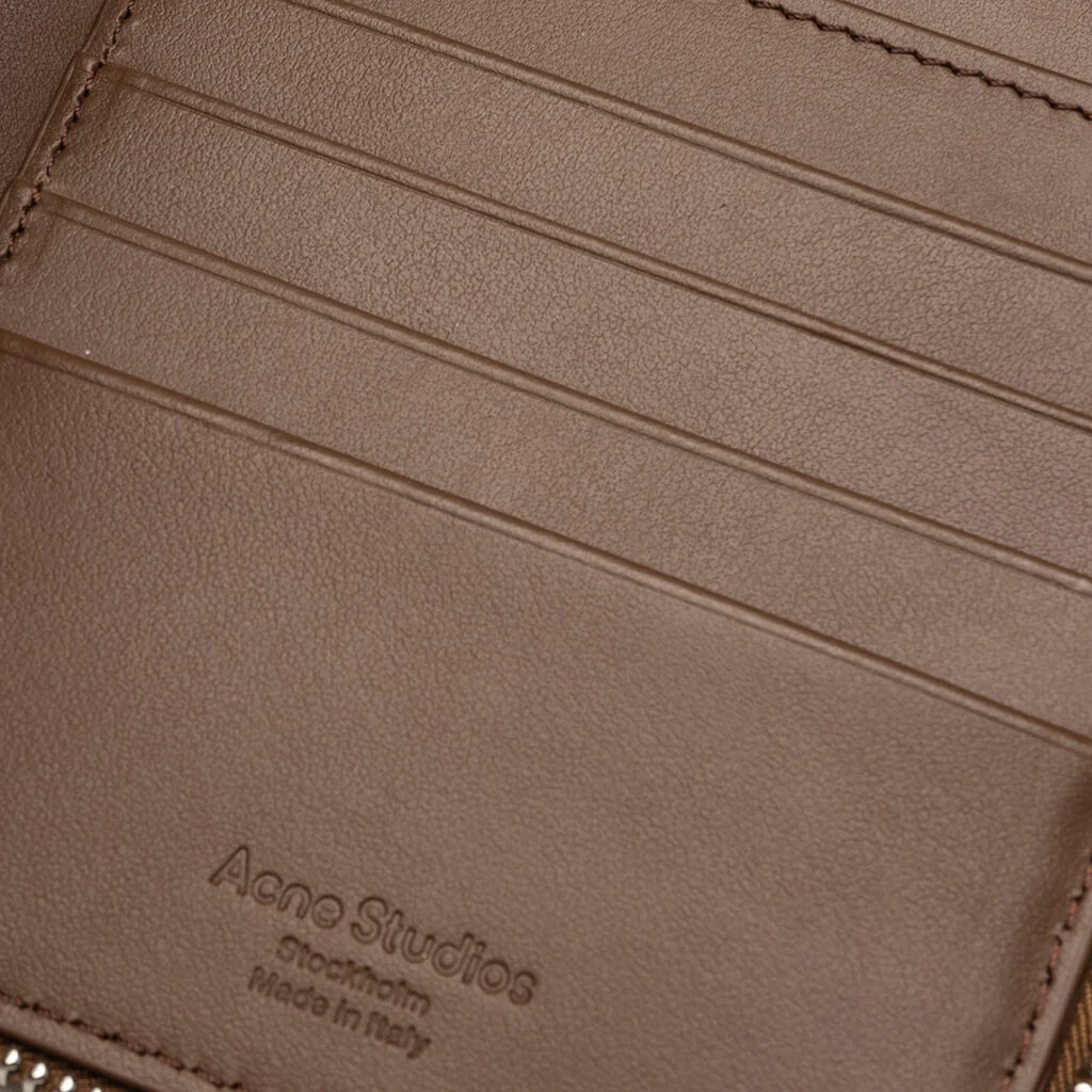 Zipped Wallet - Camel Brown - Image 3