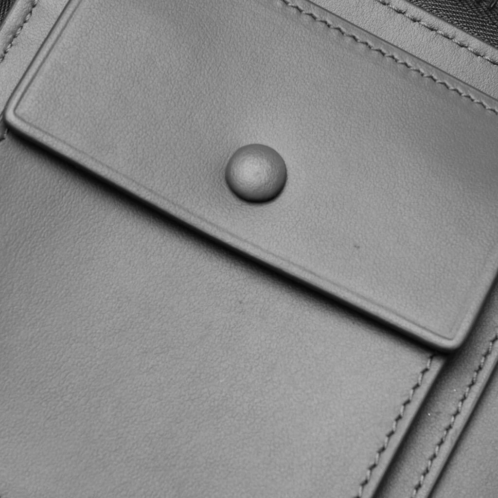 Zipped Wallet - Dark Grey - Image 4