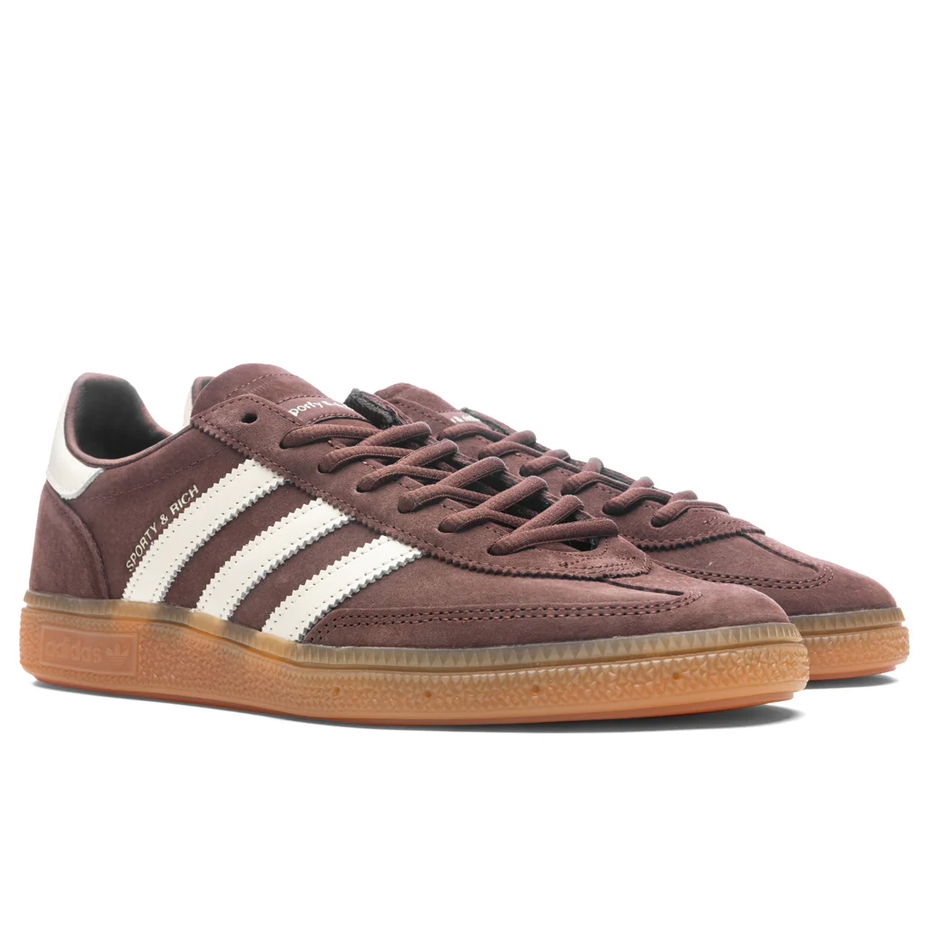 Adidas x Sporty & Rich Handball Spezial - Shadow Brown/Gum/White Tint - Image 2