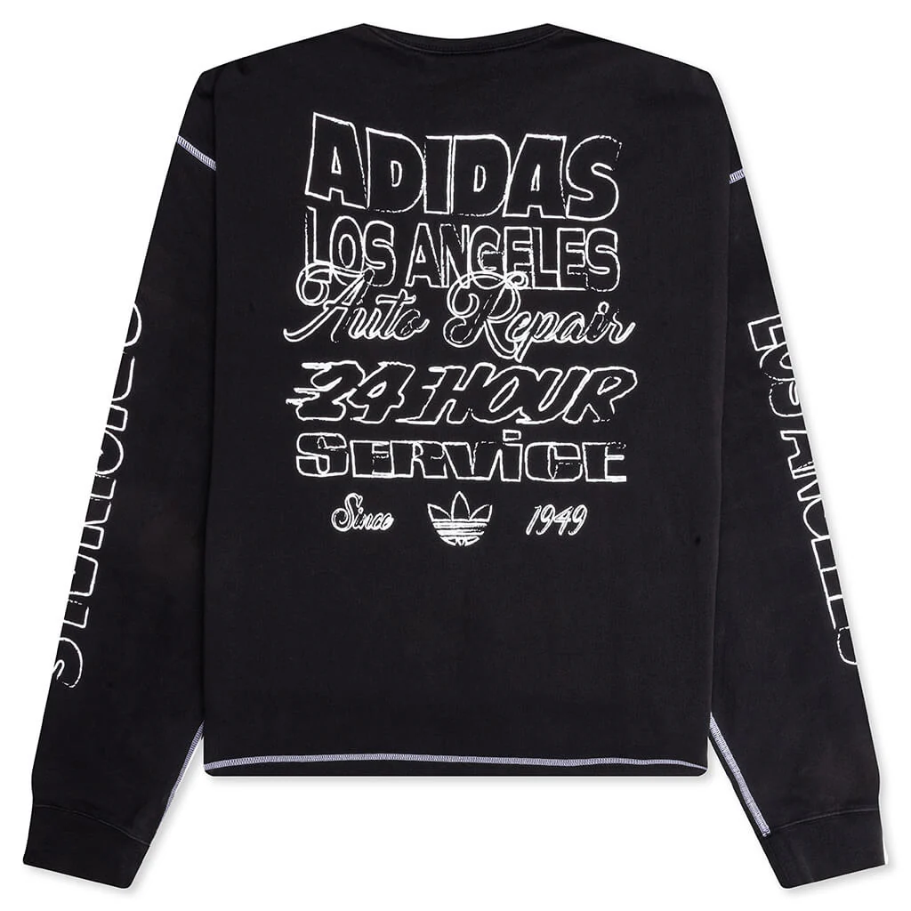 Wilshire L/S T-Shirt - Black - Image 2
