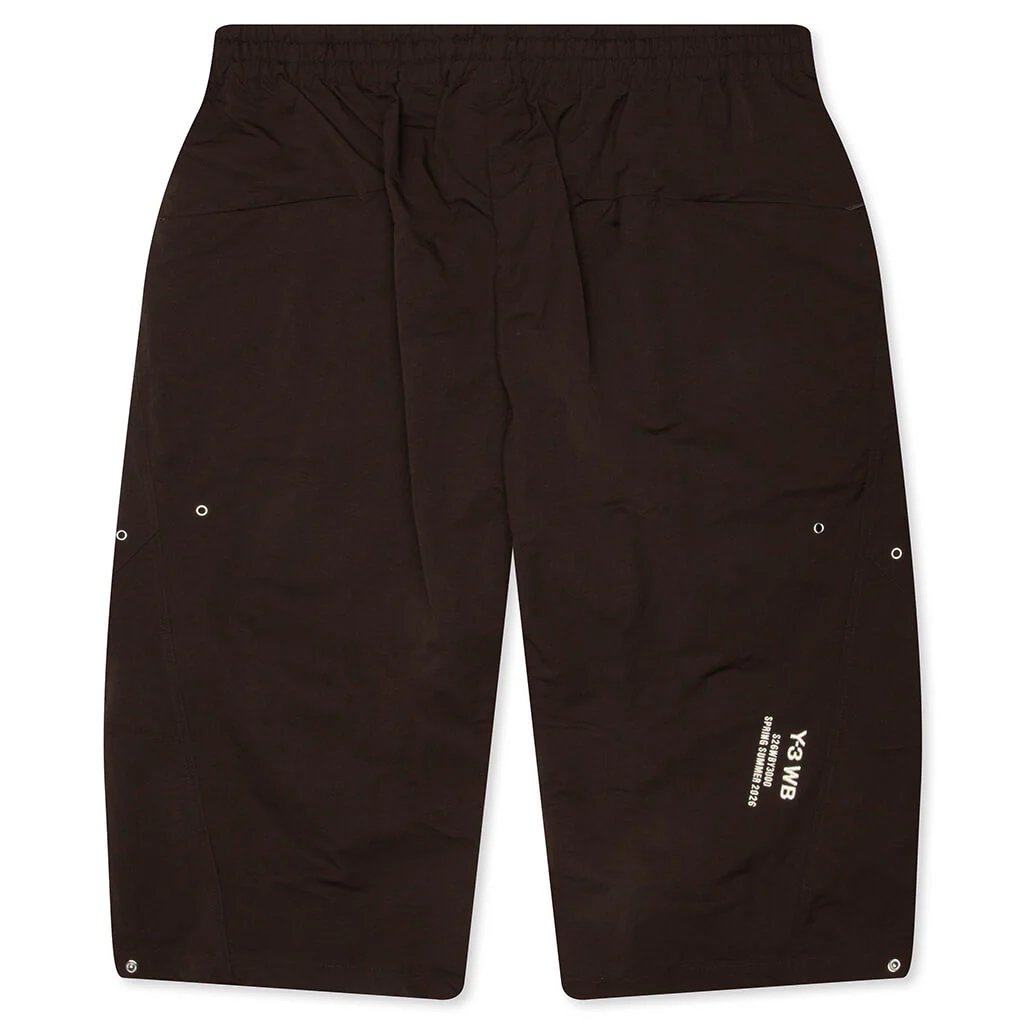 Adidas Y-3 x Wales Bonner Rip Short - Aurora Coffee - Image 2