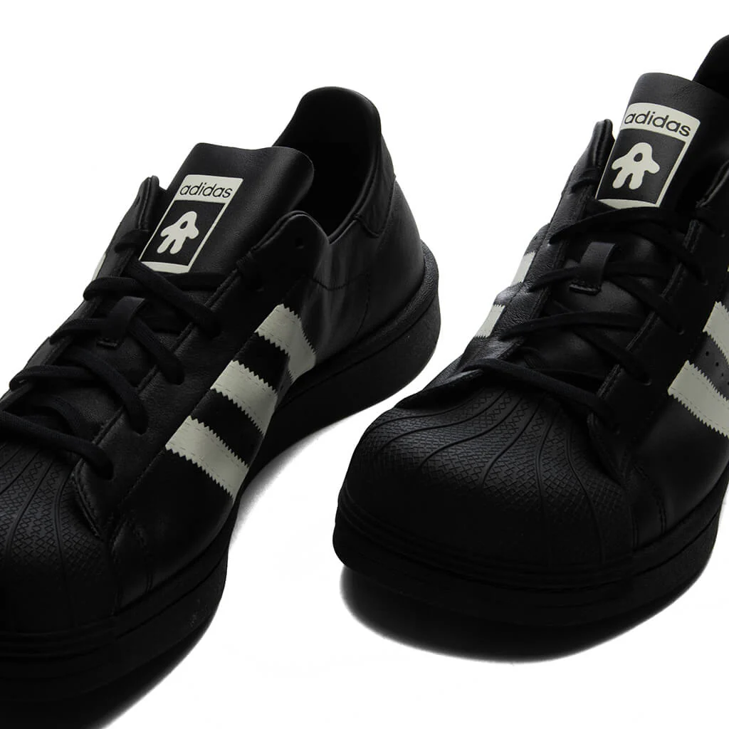 Adidas Originals x Avavav Women's Superstar - Core Black/Ivory/Off White - Image 3