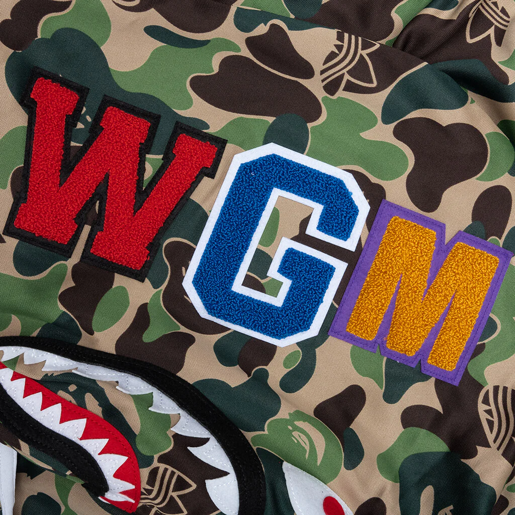 Adidas x BAPE Shark Track Hoodie - Crew Green - Image 5
