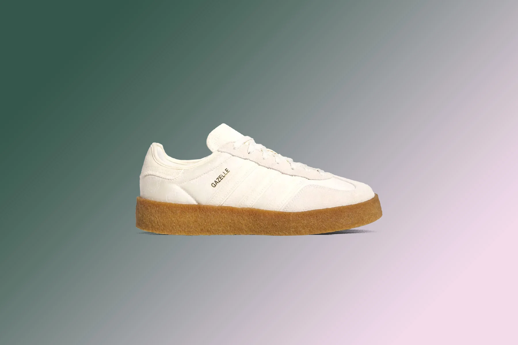 Adidas x CLOT Gazelle by Edison Chen - Cream White/Cloud White/Gold Metallic - Image 5