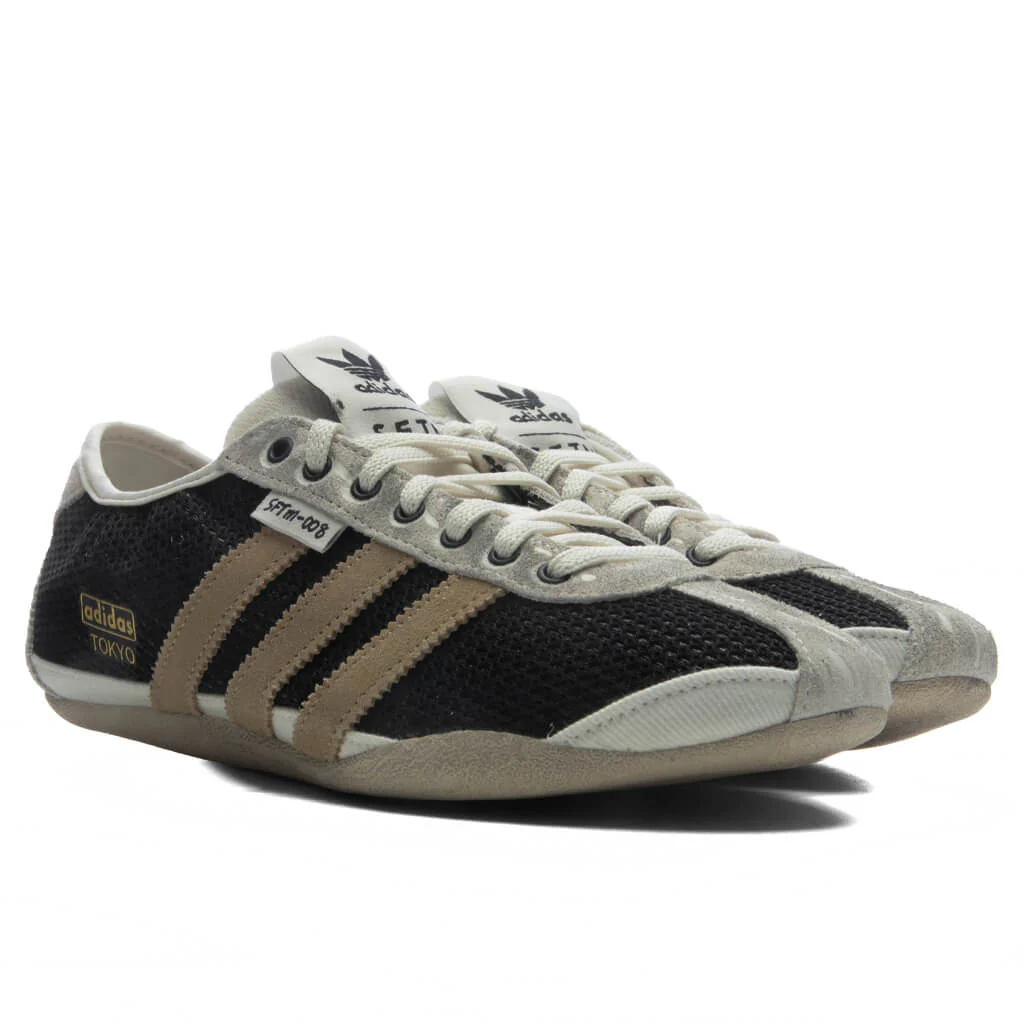 Adidas Originals x Song for the Mute Women's Tokyo - Core Black/Beige Tone/Gold Metallic - Image 5