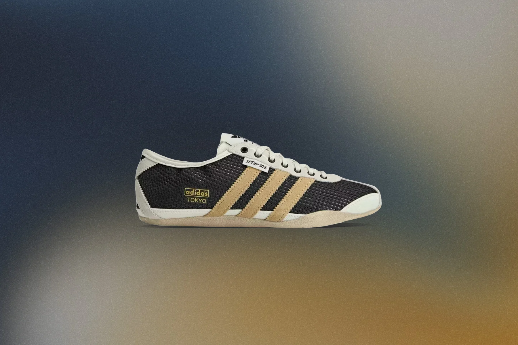 Adidas Originals x Song for the Mute Women's Tokyo - Core Black/Beige Tone/Gold Metallic - Image 6