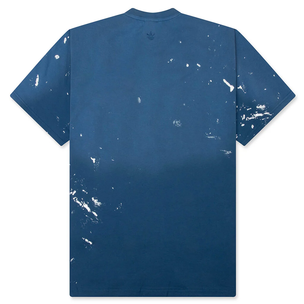 Adidas Originals x Song for the Mute 007 Short Sleeve Tee - Dusky Petrol - Image 2