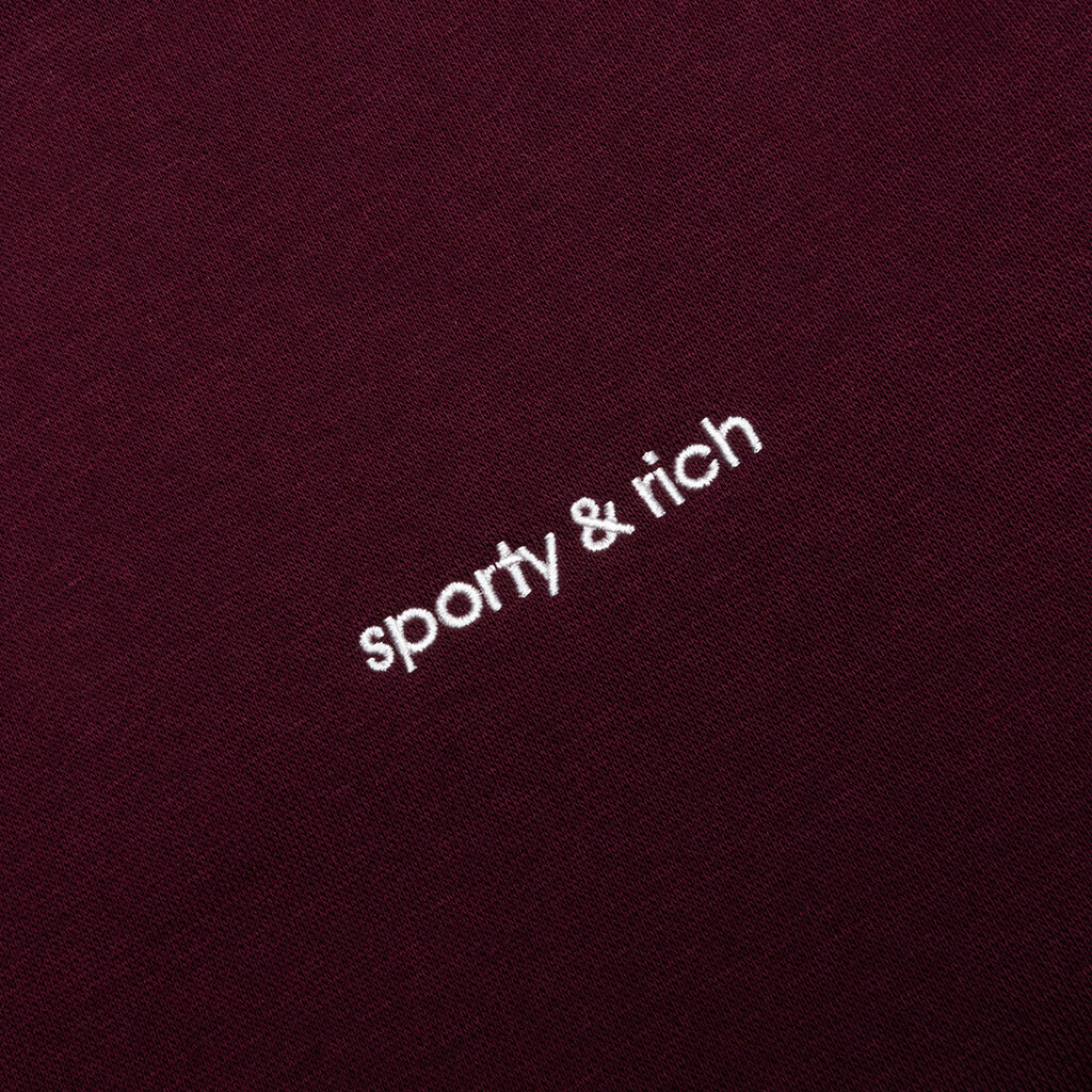 Adidas x Sporty & Rich Sweatshirt - Maroon - Image 3