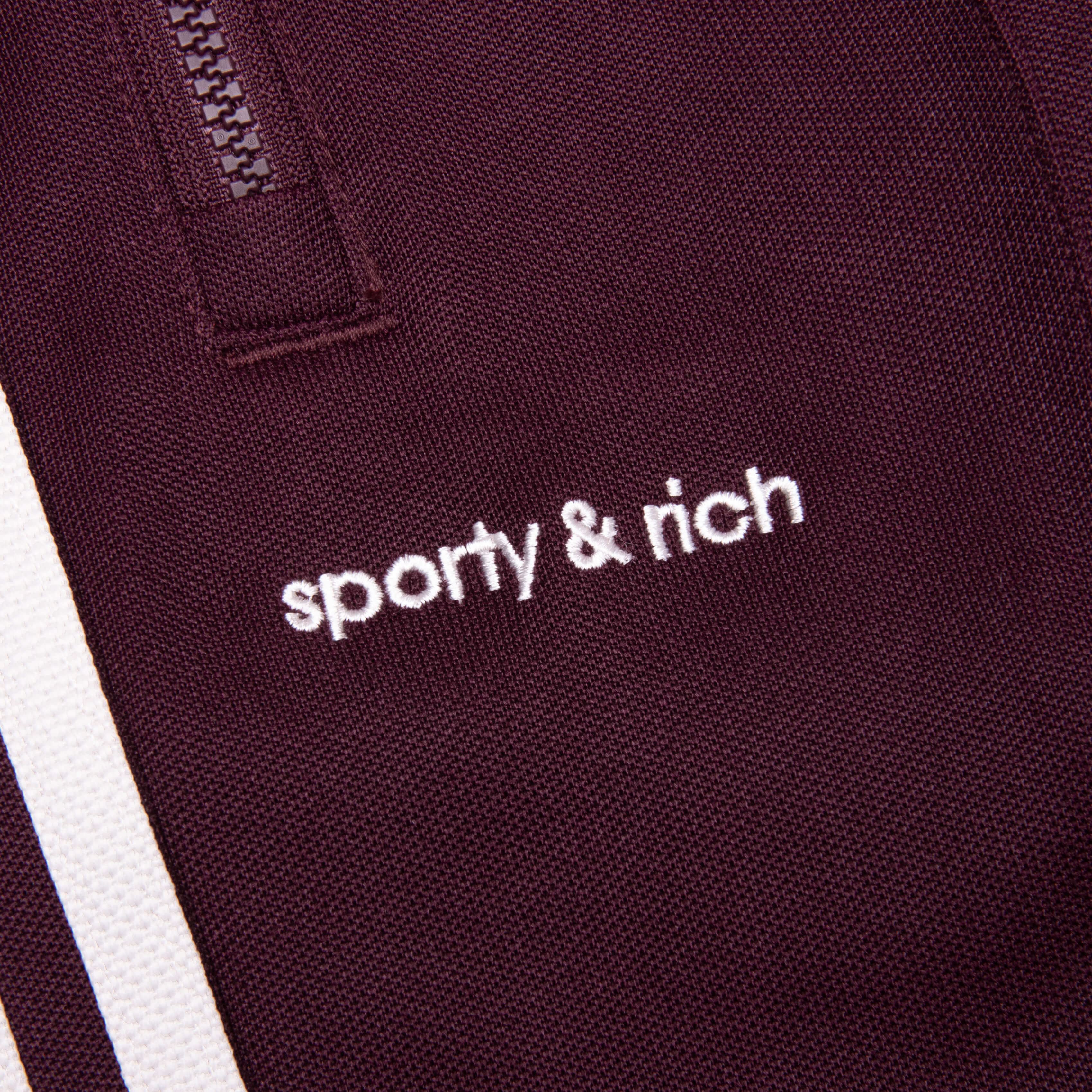Adidas x Sporty & Rich Track Pant - Maroon - Image 3