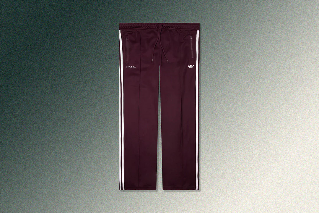 Adidas x Sporty & Rich Track Pant - Maroon - Image 6