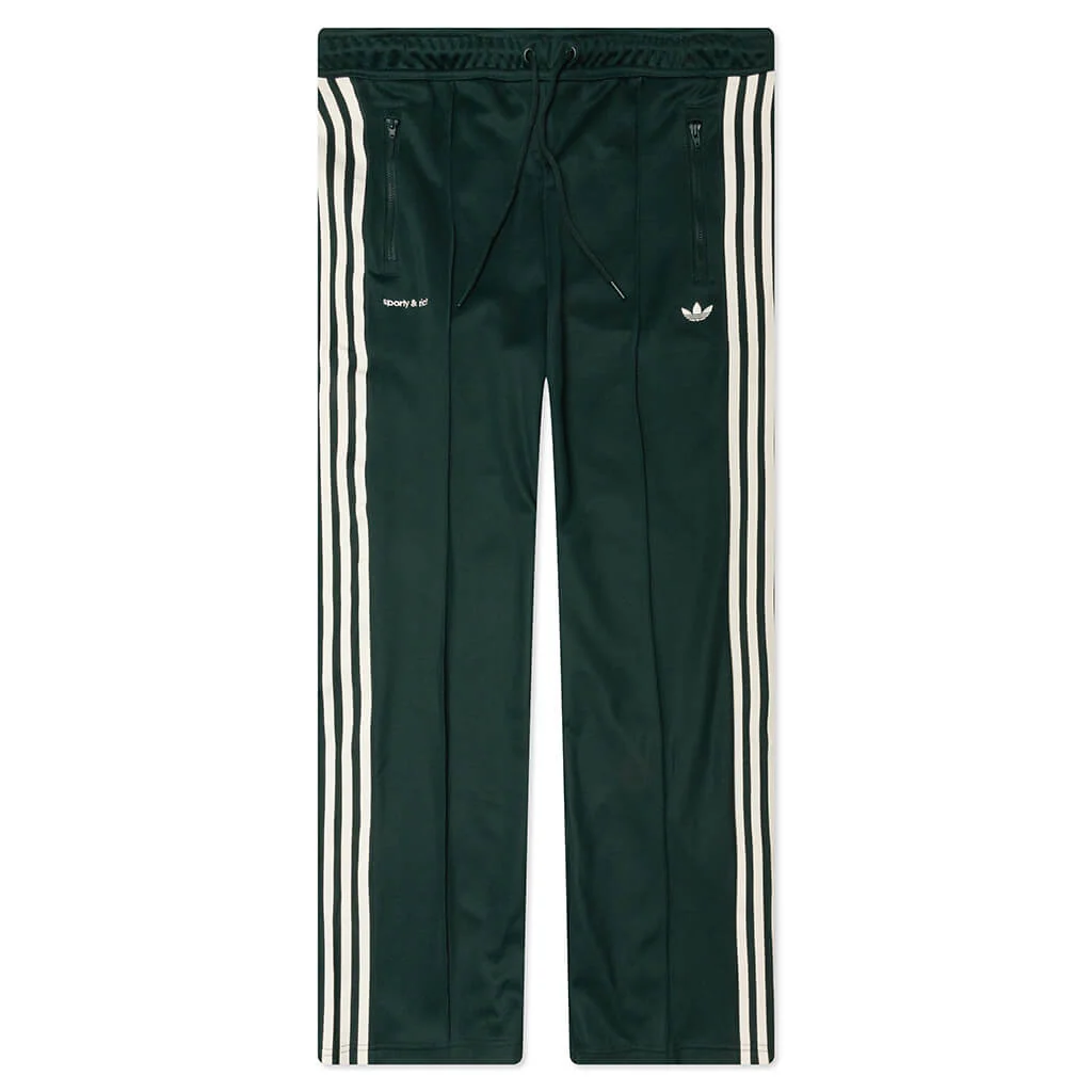 Adidas x Sporty & Rich Track Pant - Shadow Green