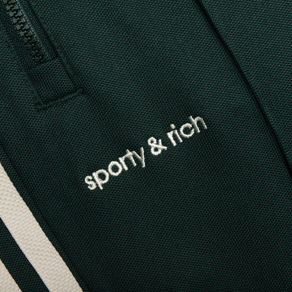 Adidas x Sporty & Rich Track Pant - Shadow Green - Image 4