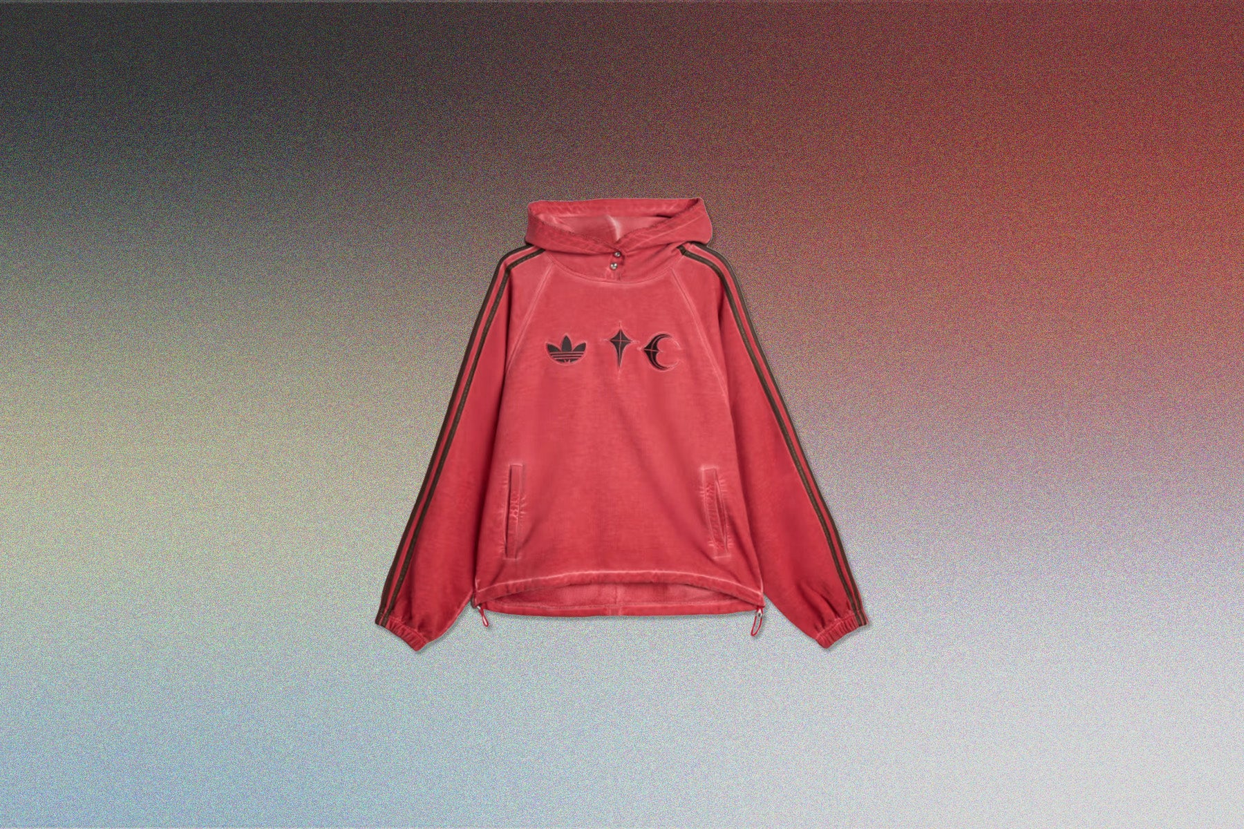 Adidas x Thug Club Sweat Hoodie - Power Red - Image 8