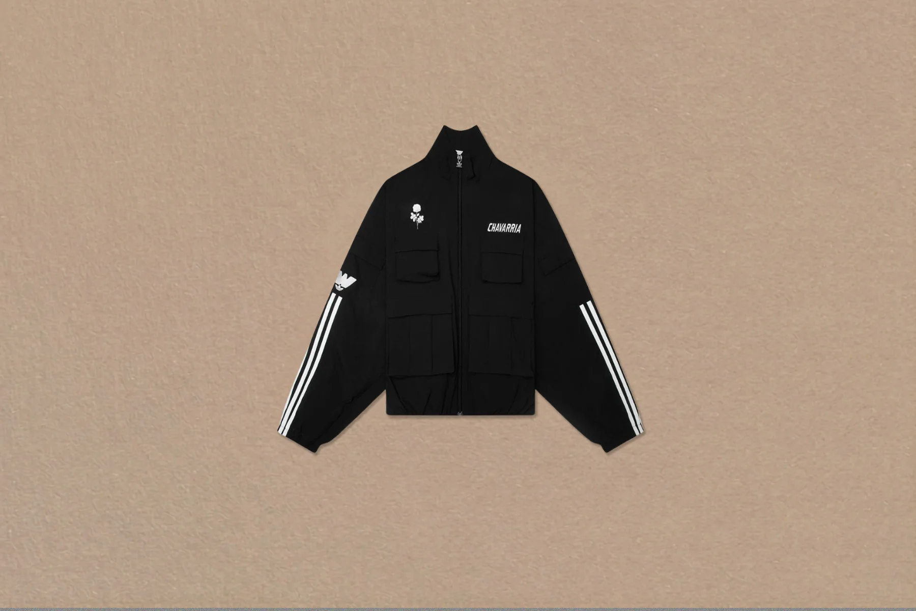 Adidas Originals x Willy Chavarria Cargo Jacket - Black - Image 9
