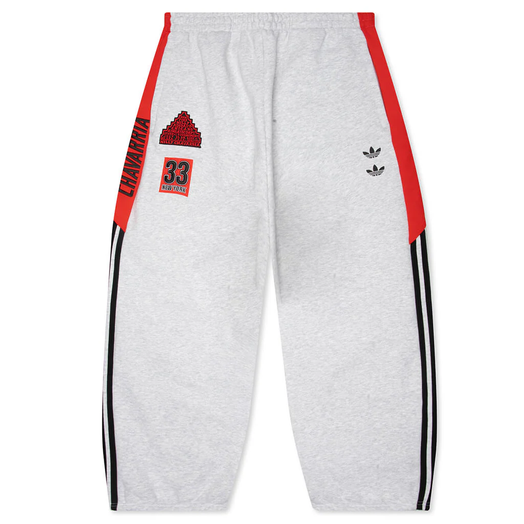 Adidas Originals x Willy Chavarria NY Sweatpant - Light Grey Heather
