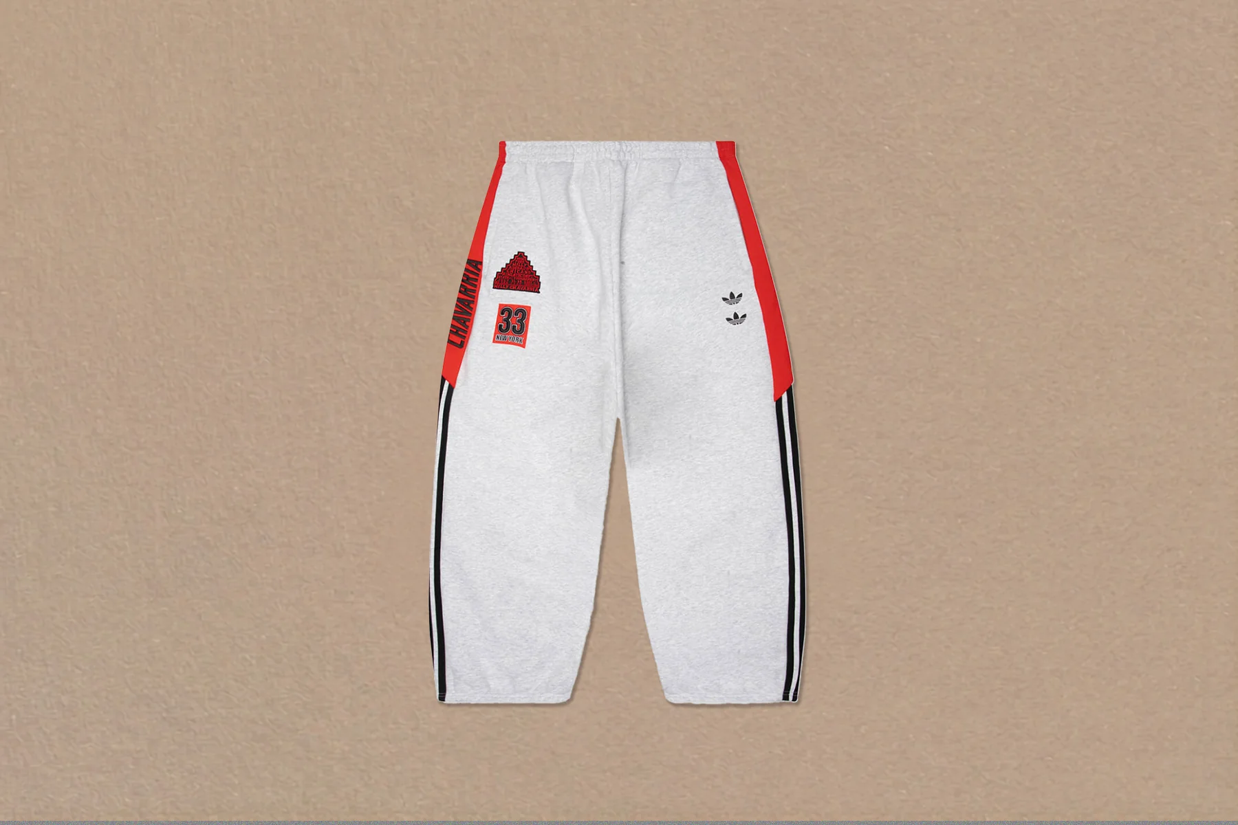 Adidas Originals x Willy Chavarria NY Sweatpant - Light Grey Heather - Image 6
