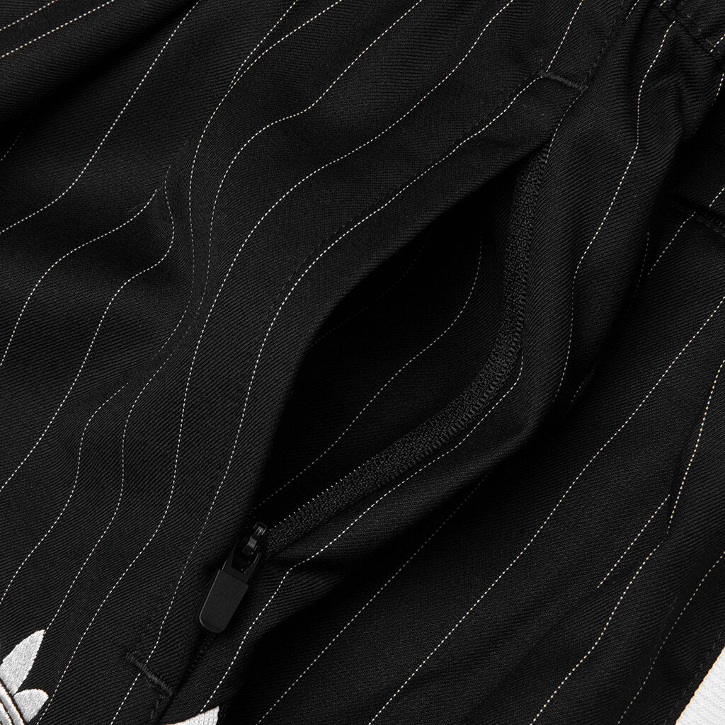 Adidas Originals x Willy Chavarria Pinstripe Shorts - Black/White - Image 6