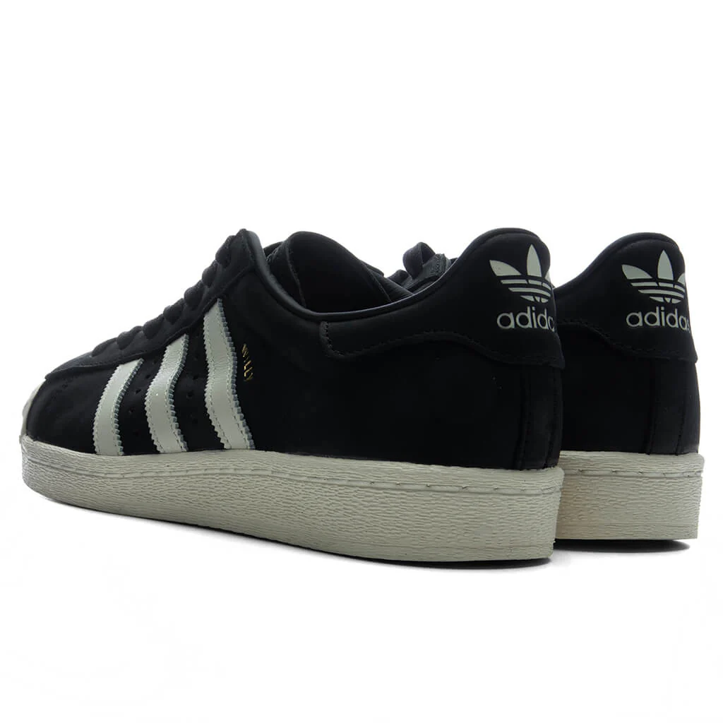 Adidas Originals x Willy Chavarria Superstar 'Rose' - Core Black/Cream White/Gold Metallic - Image 2