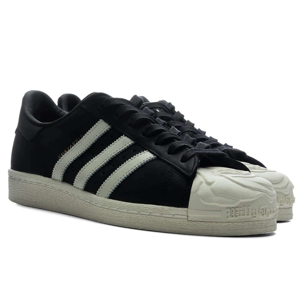 Adidas Originals x Willy Chavarria Superstar 'Rose' - Core Black/Cream White/Gold Metallic - Image 5