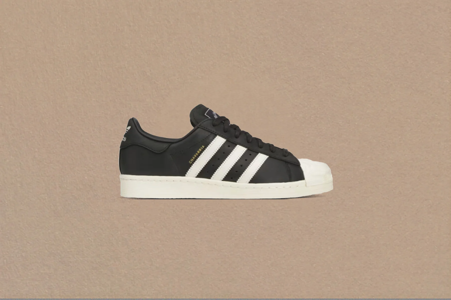 Adidas Originals x Willy Chavarria Superstar 'Rose' - Core Black/Cream White/Gold Metallic - Image 7