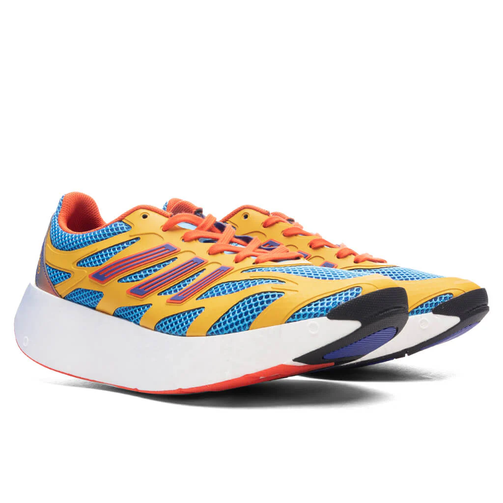 Adizero Aruku - Sky Rush/Lucid Blue/Orange - Image 2