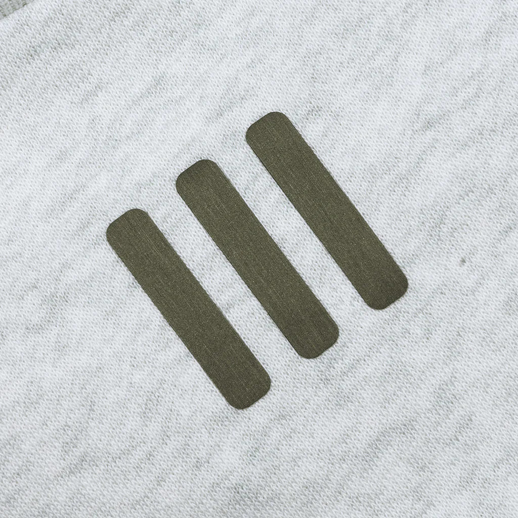 Fear of God Athletics x Adidas Cotton Fleece Crewneck - Light Heather Grey - Image 6