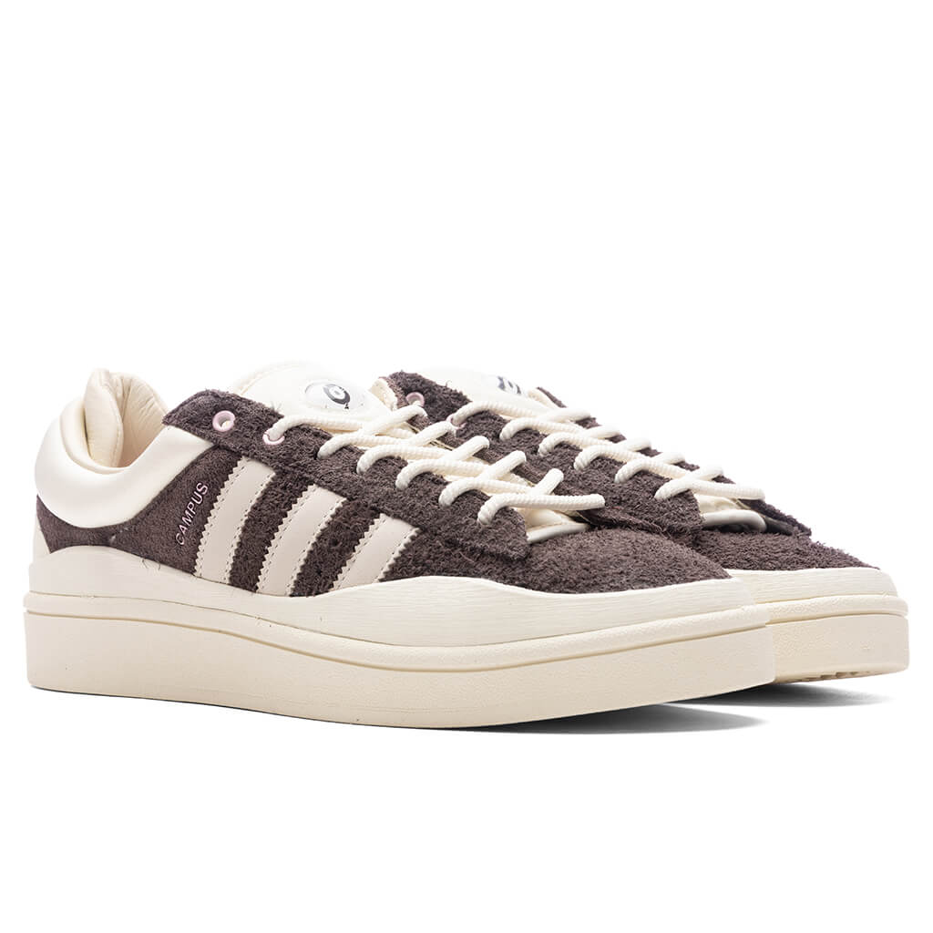 Adidas Originals x Bad Bunny Last Campus - Dark Brown/Chalk White/Cream White - Image 2