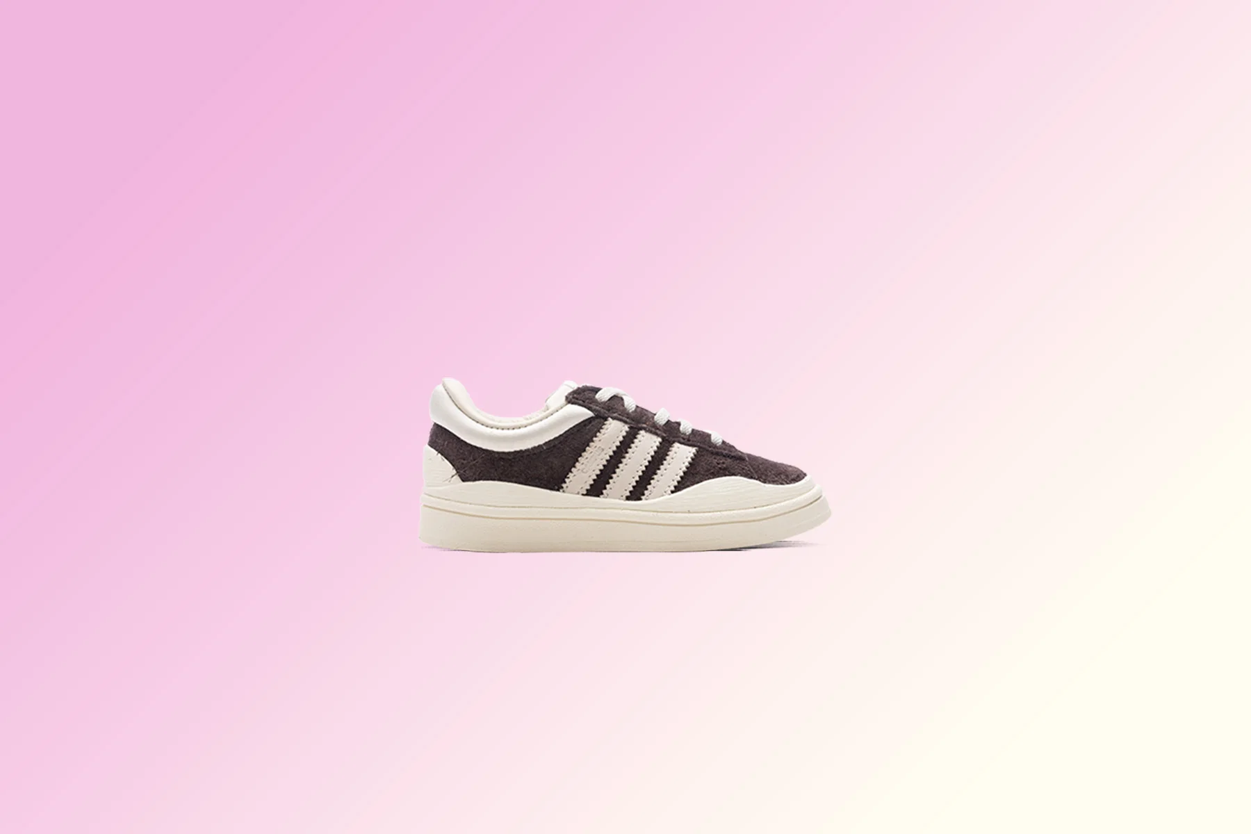 Adidas Originals x Bad Bunny Last Campus Infant - Dark Brown/Dark Brown/Clear Pink - Image 5