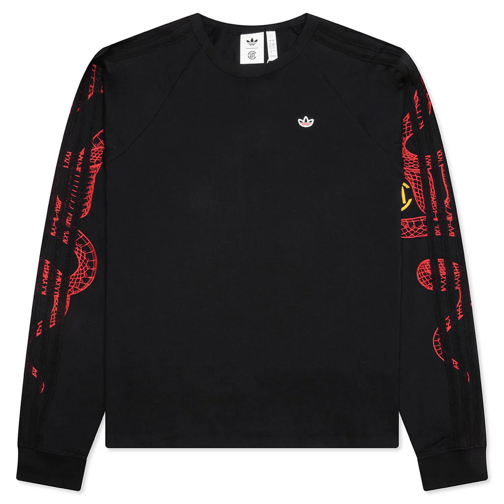 Adidas x CLOT Lunar New Year L/S Tee - Black