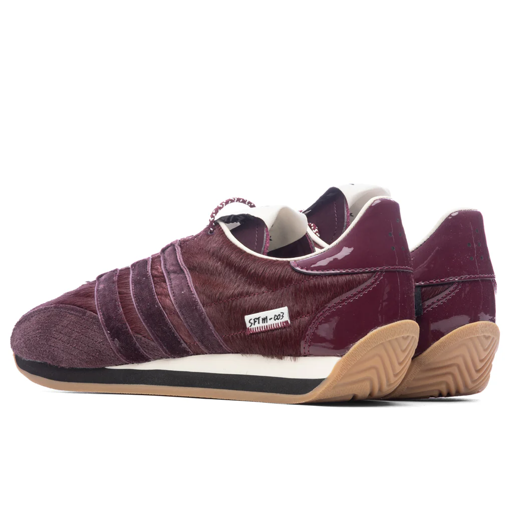 Adidas Originals x Song For The Mute Country OG - Maroon/Core Black/Core White - Image 3