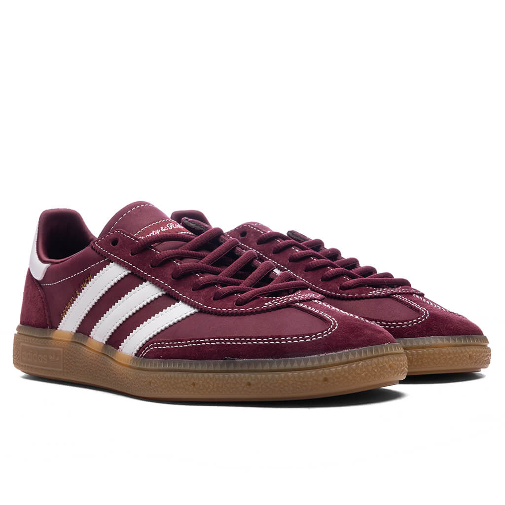 Adidas x Sporty & Rich Handball Spezial - Shadow Red/White/Gum - Image 2