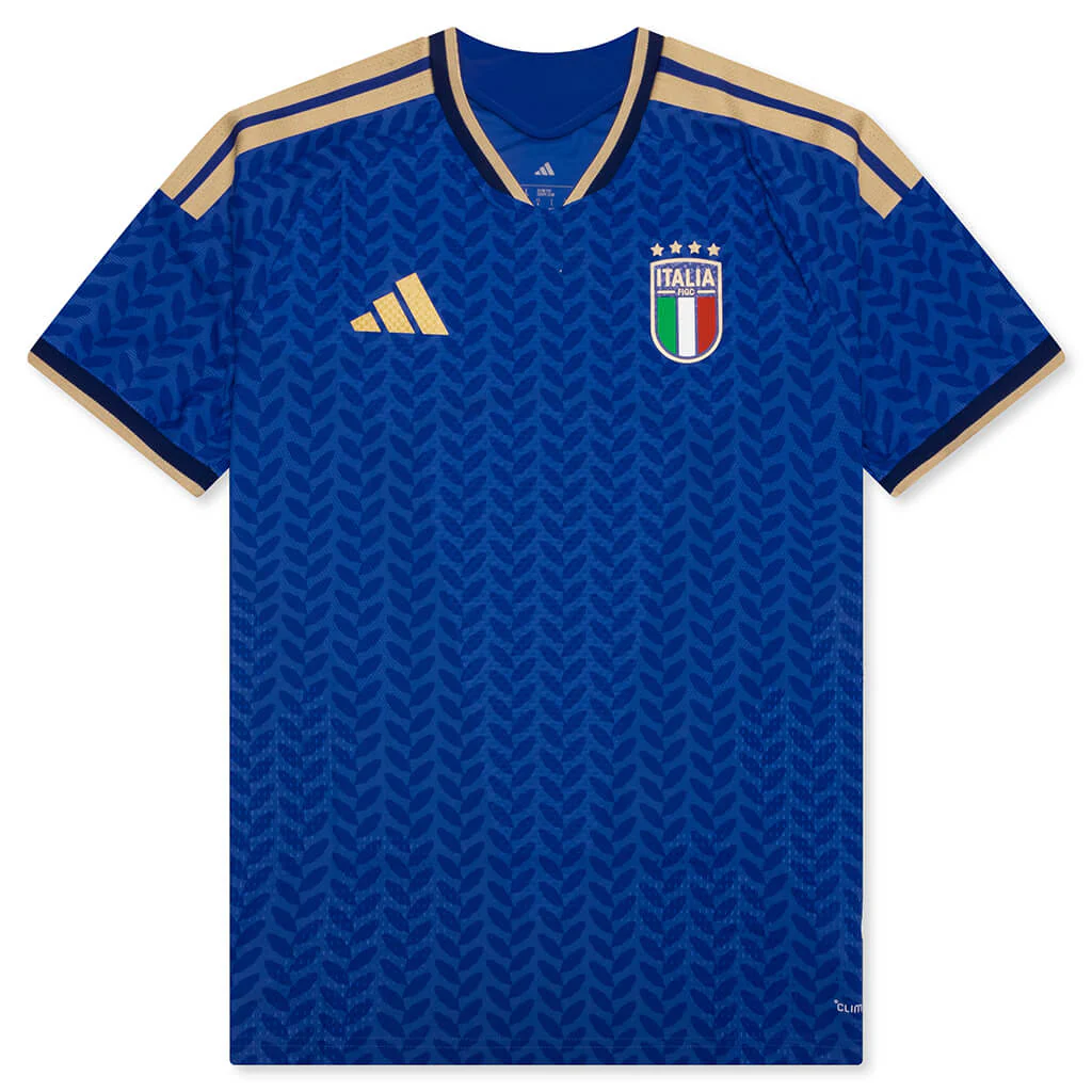 Italy 26 Home Authentic Jersey - Blue