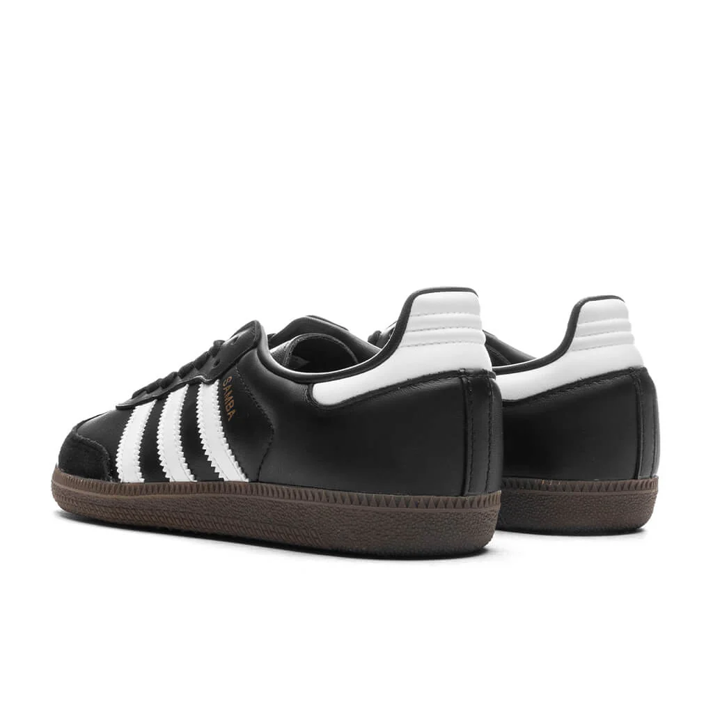 Kids Samba OG (GS) - Core Black/Cloud White/Gum - Image 3