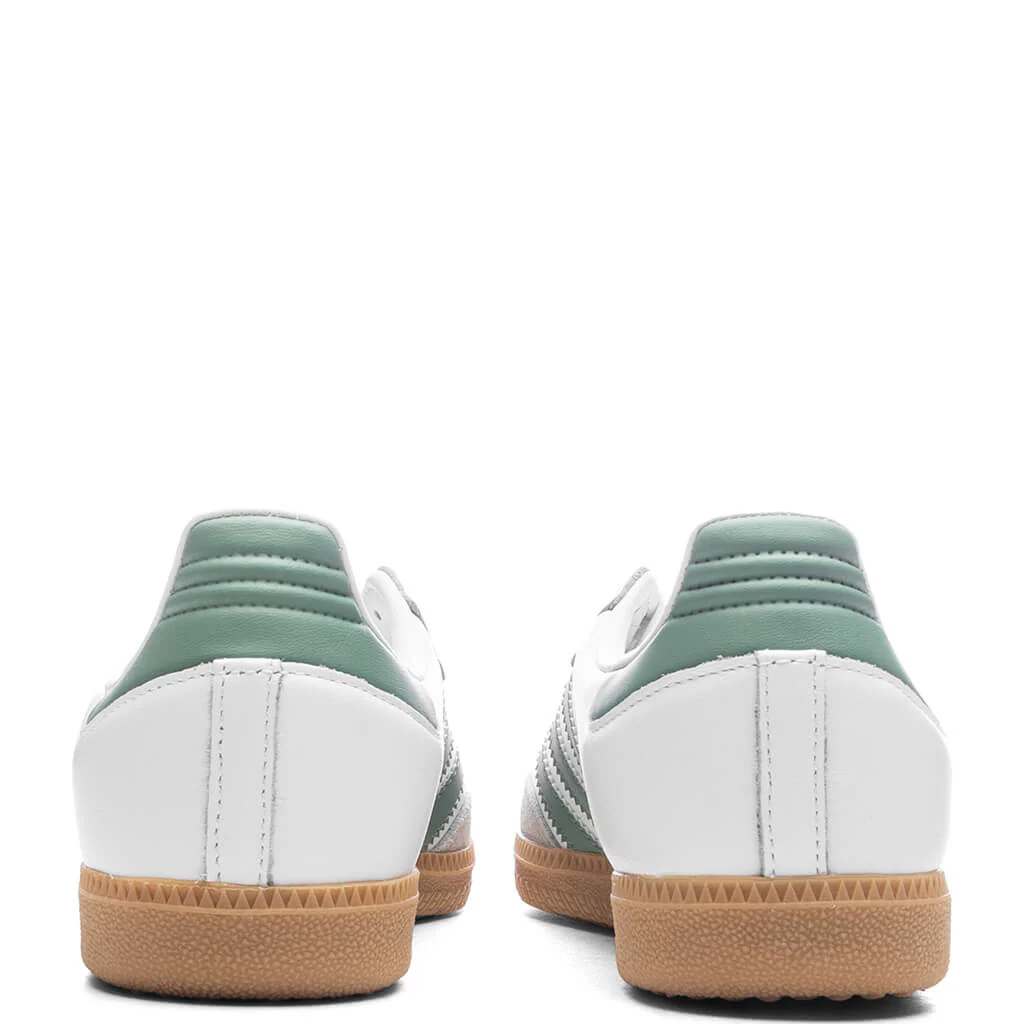 Kids Samba OG (GS) - Cloud White/Silver Green/Gum - Image 4