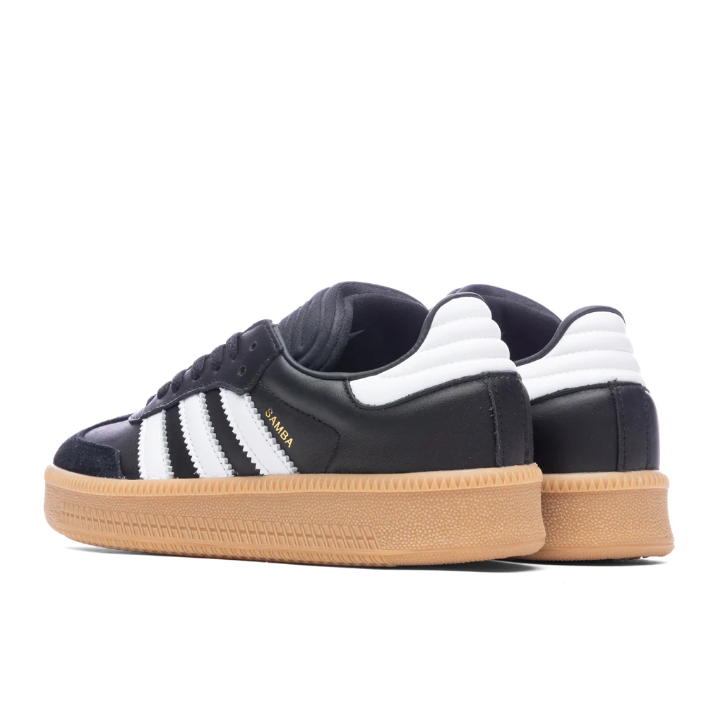 Kids Samba XLG (GS) - Core Black/Cloud White/Gum - Image 3