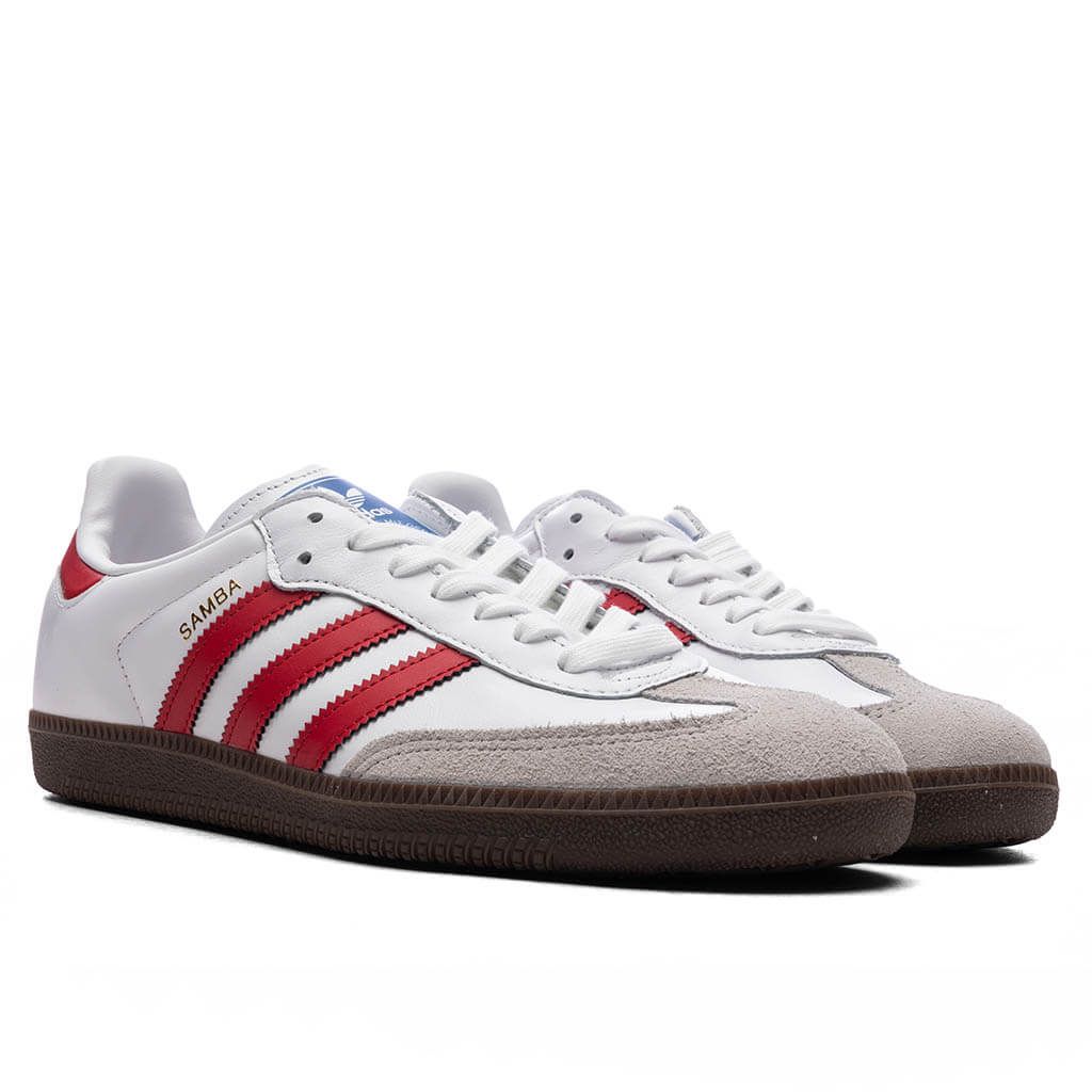 Samba OG - Cloud White/Better Scarlet/Gum - Image 2