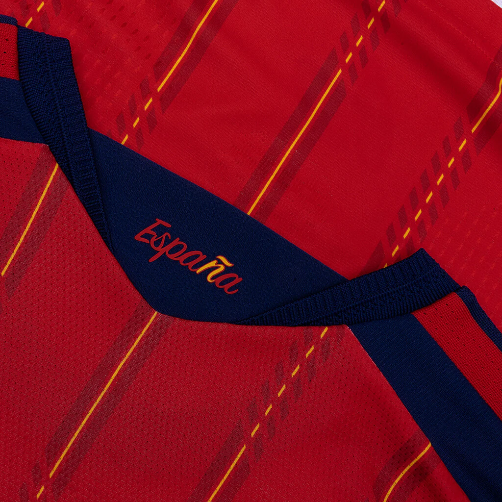 Spain 26 Home Authentic Jersey - Red - Image 4