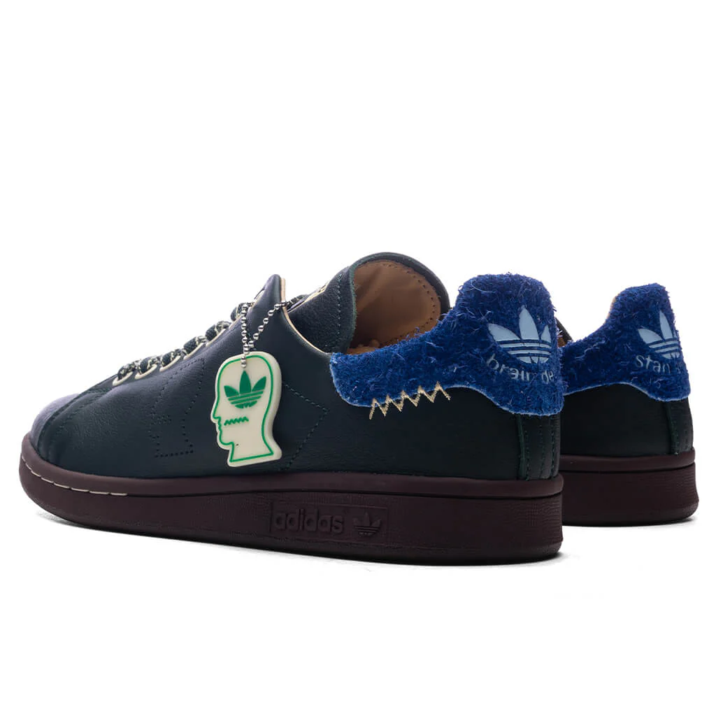 Adidas Originals x Brain Dead Stan Smith - Sha Green/Bahia Light Blue/Sand Strata - Image 3