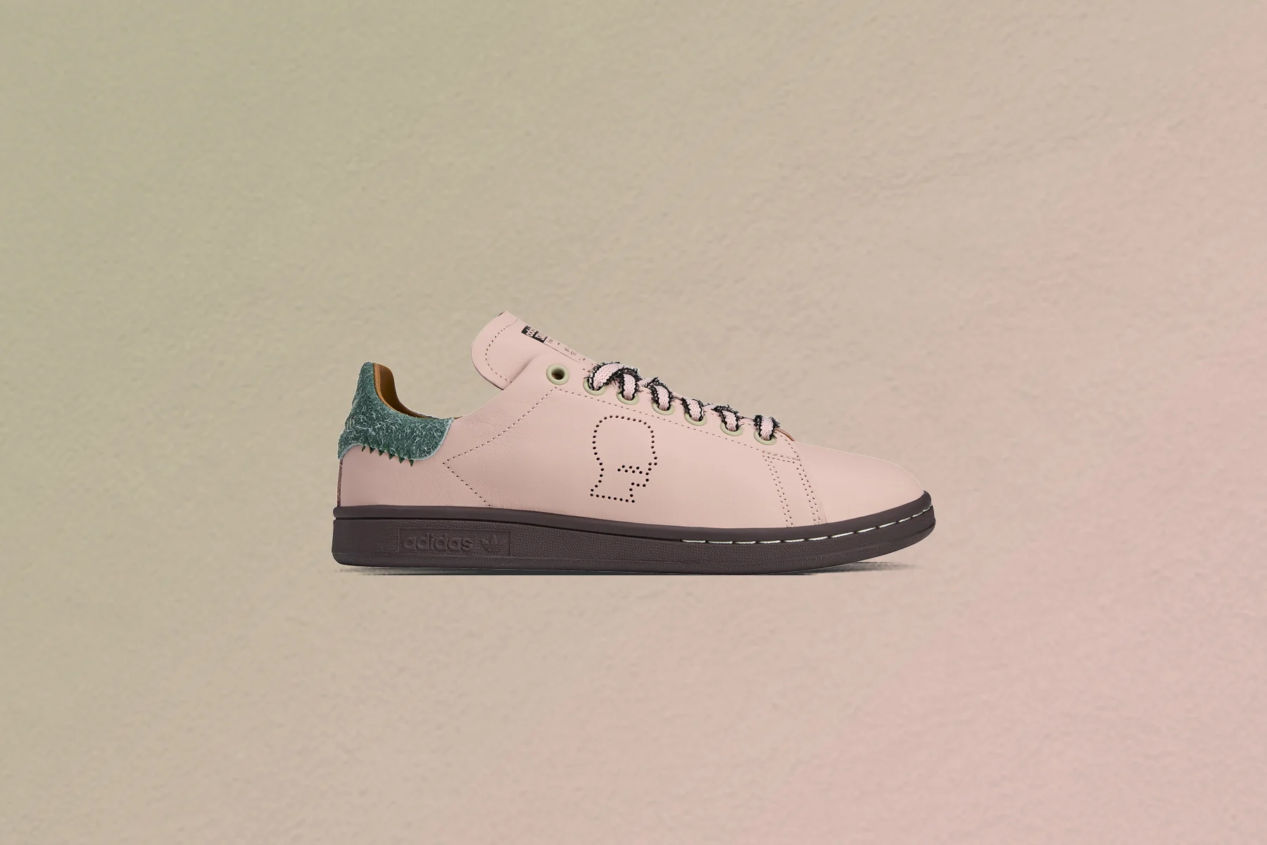 Adidas Originals x Brain Dead Stan Smith - Vapour Pink/Core Black/Mesa - Image 2