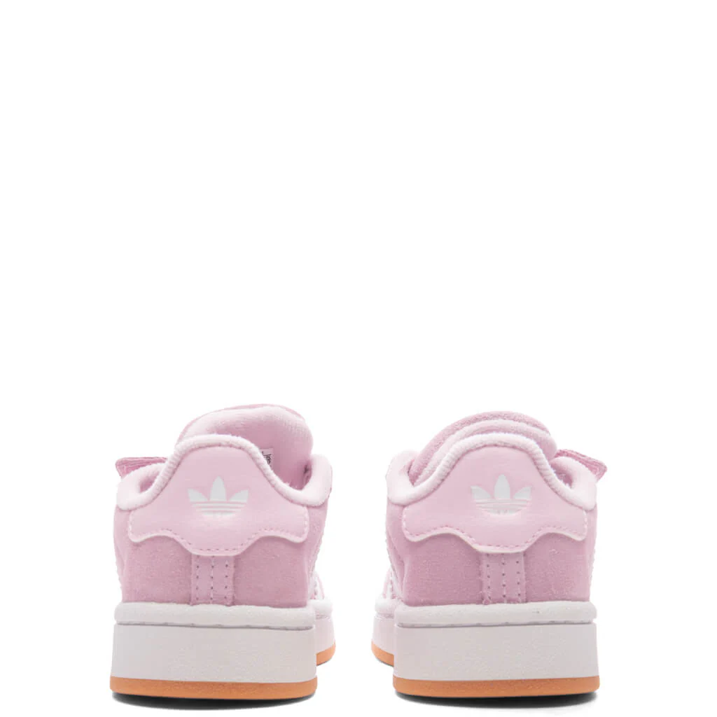 Toddlers Campus 00s Comfort Elastic Lace - Clear Pink/Cloud White/Gum - Image 4