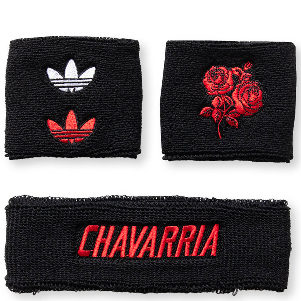 Adidas x Willy Chavarria Head and Wrist Bands - Black
