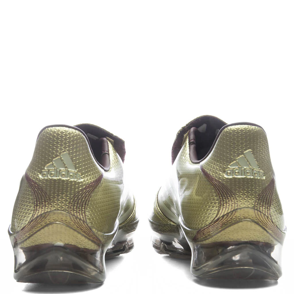 Women's F50 Adiframe Walkable - Gold Metallic/Ice Gold Metallic/Maroon - Image 4