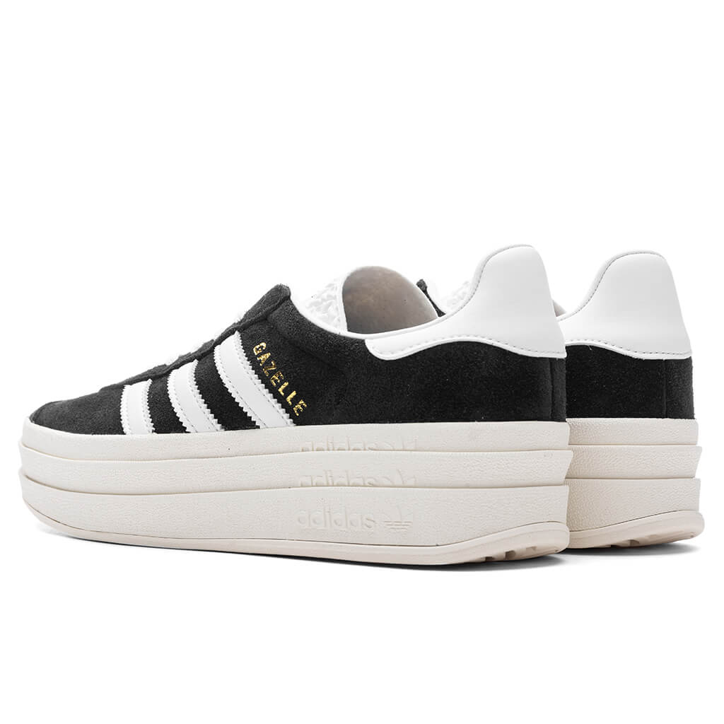 Women's Gazelle Bold - Core Black/Cloud White/Core White - Image 3