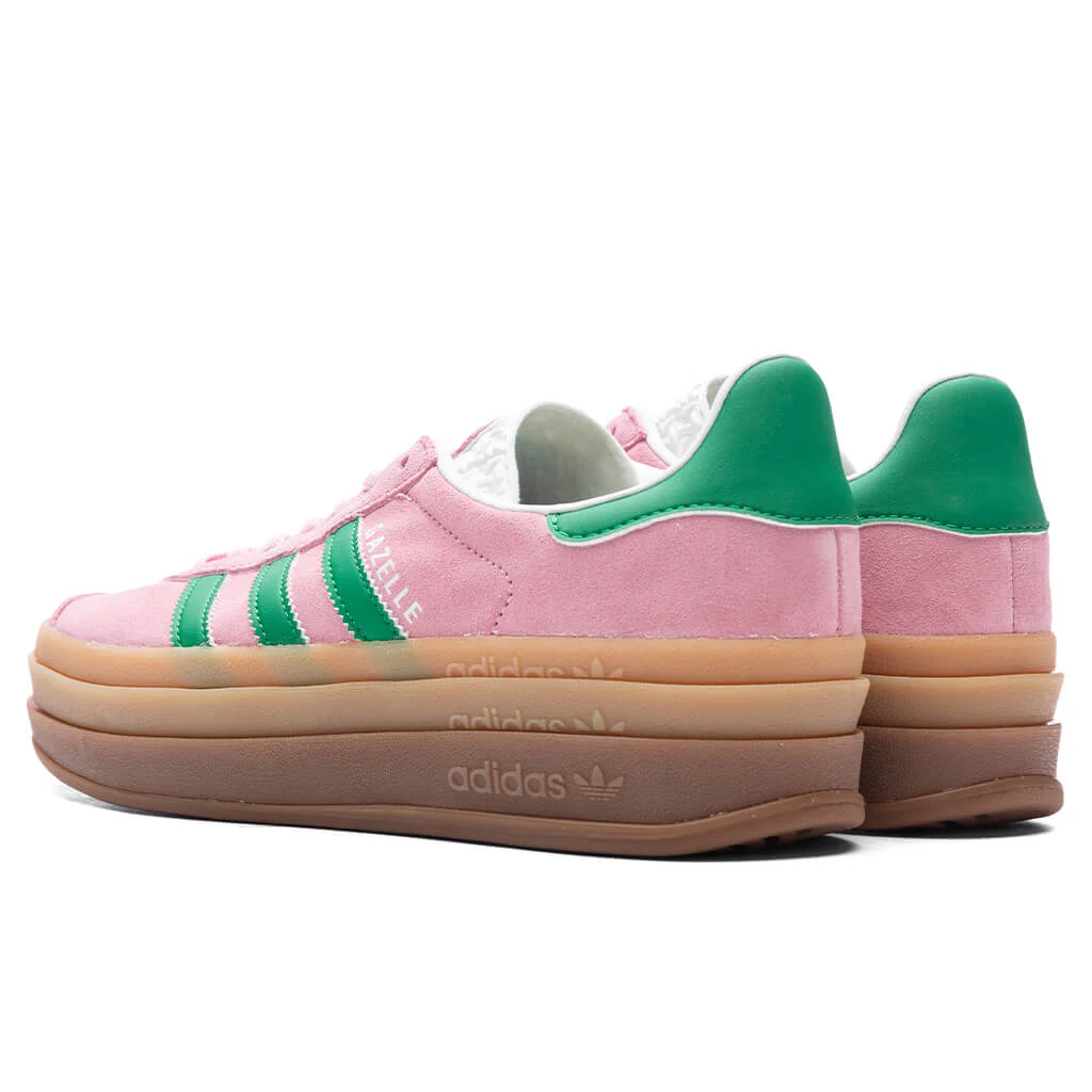Women's Gazelle Bold - True Pink/Green/Cloud White - Image 3