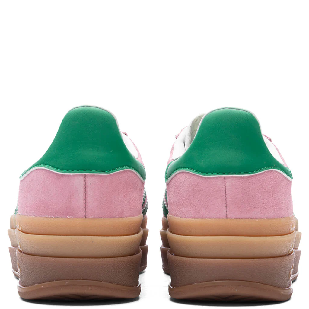 Women's Gazelle Bold - True Pink/Green/Cloud White - Image 4