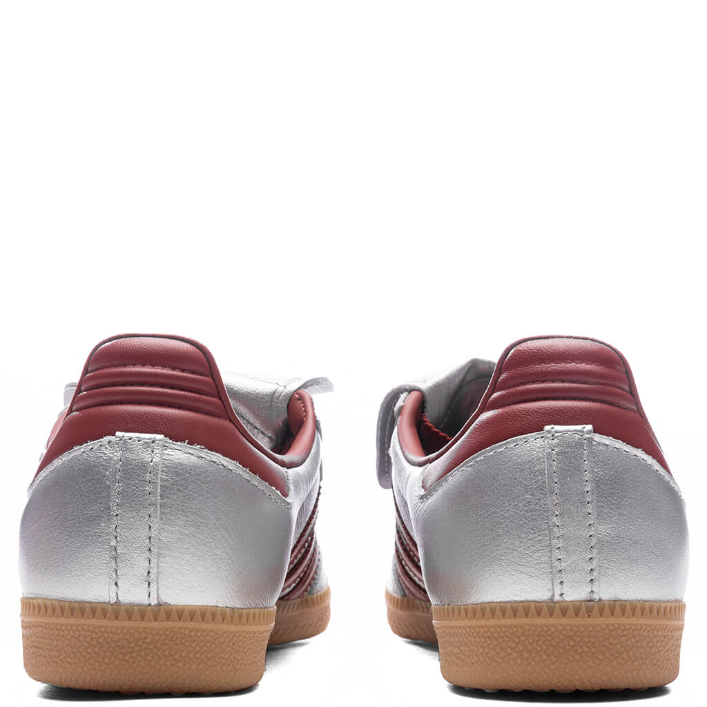 Women's Samba Long Tongue - Silver Metallic/Preloved Ruby/Gum - Image 4