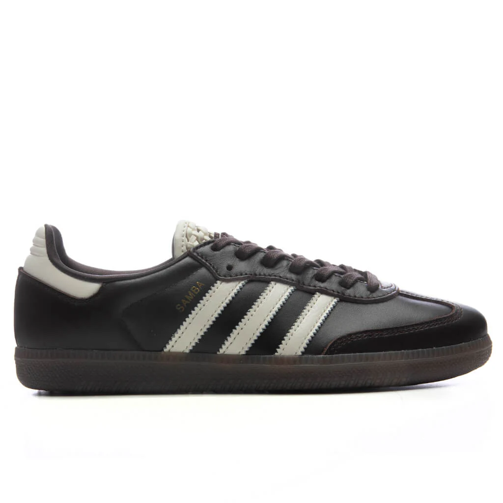 Women's Samba OG - Aurora Coffee/Off White/Gold Metallic