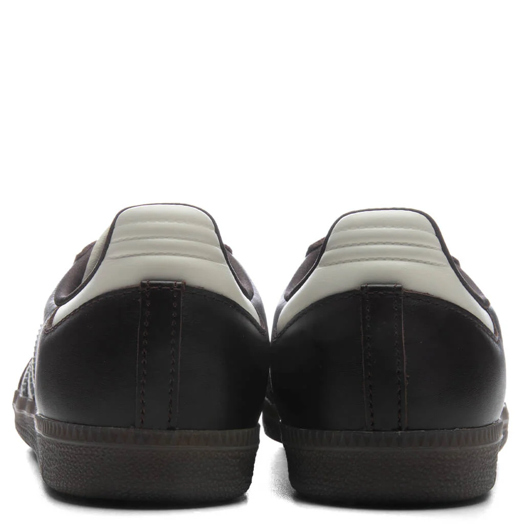 Women's Samba OG - Aurora Coffee/Off White/Gold Metallic - Image 4