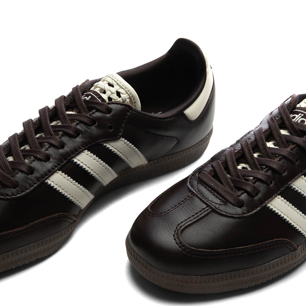 Women's Samba OG - Aurora Coffee/Off White/Gold Metallic - Image 5